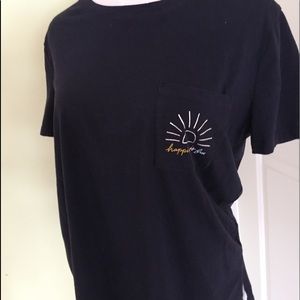 boyfriend fit t-shirt / tee with pocket